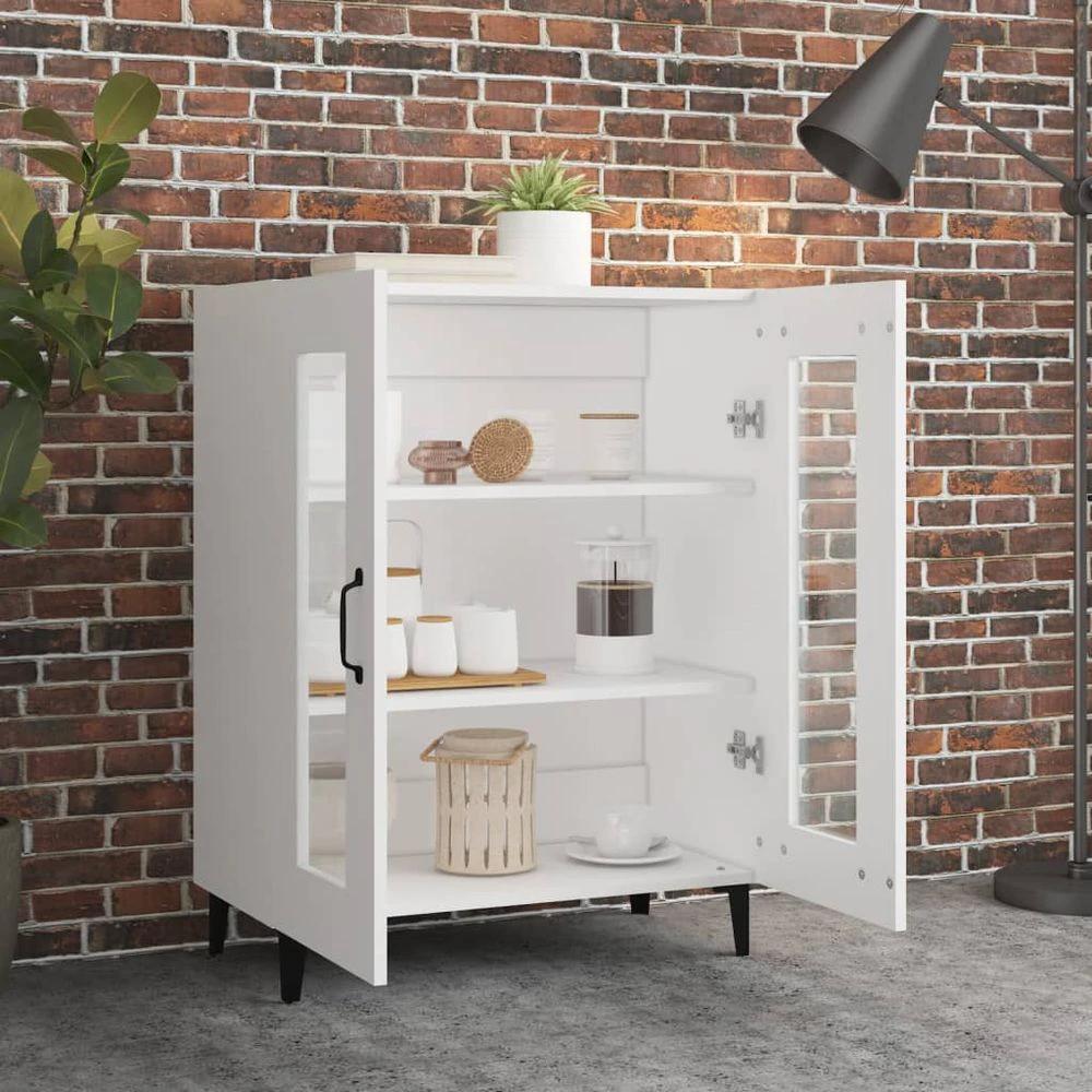 Sideboard White 69.5x34x90 cm vidaXL Engineered Wood by vidaXL