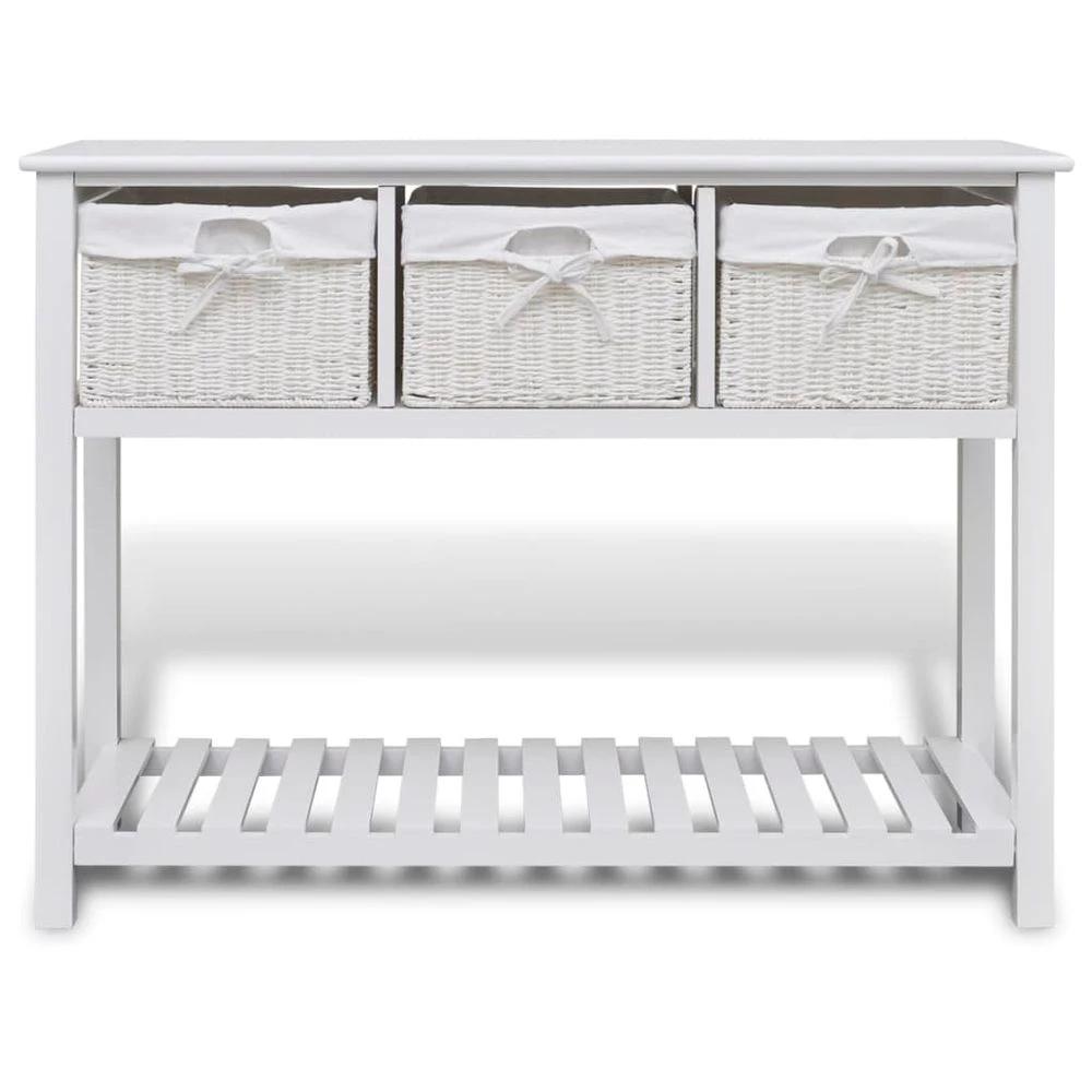 Storage Sideboard White vidaXL Home Decor by vidaXL