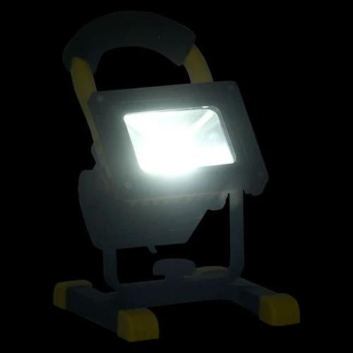 vidaXL Rechargeable LED Spotlight with Handle 30 W Cold White - Spotlight