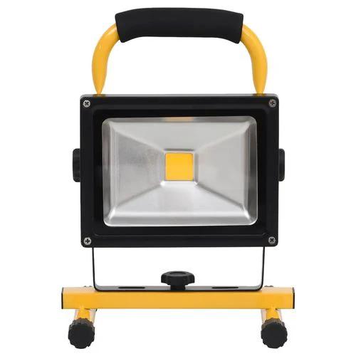 vidaXL Rechargeable LED Spotlight with Handle 30 W Cold White - Spotlight