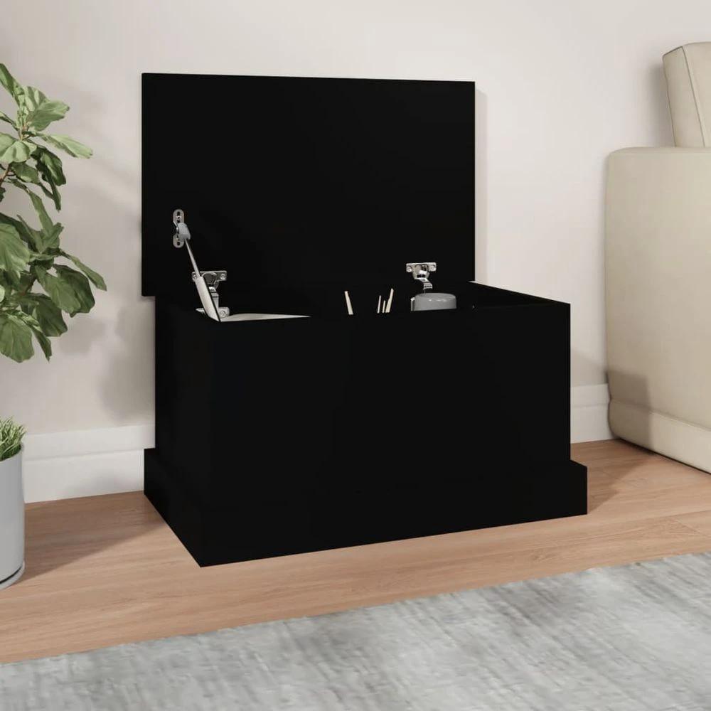 Storage Box White 50x30x28 cm vidaXL Engineered Wood - Storage Box from vidaXL