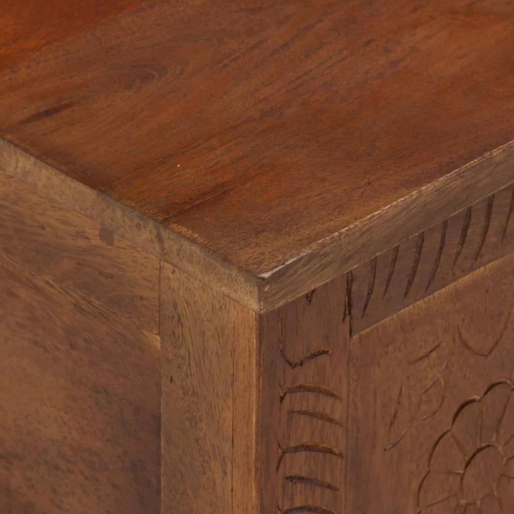 vidaXL Storage Box 110x30x40 cm vidaXL Solid Mango Wood - Uncategorized Storage Box