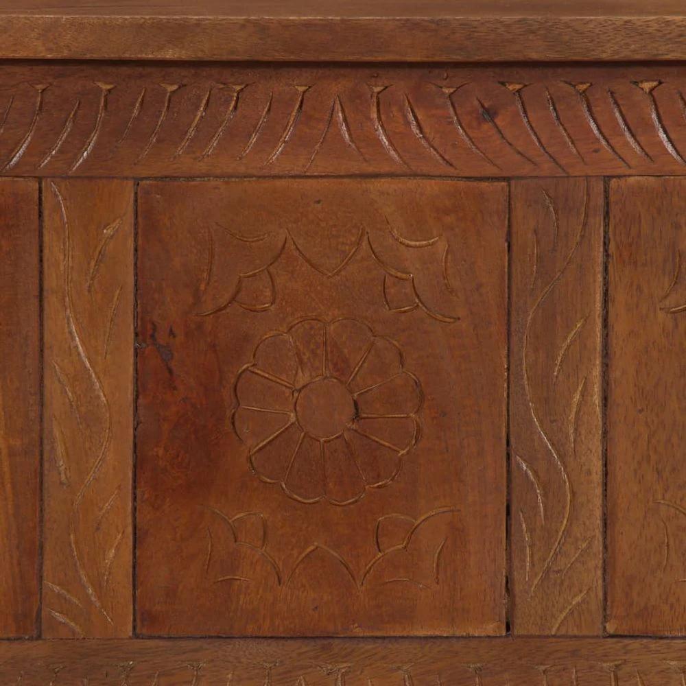vidaXL Storage Box 110x30x40 cm vidaXL Solid Mango Wood - Uncategorized Storage Box
