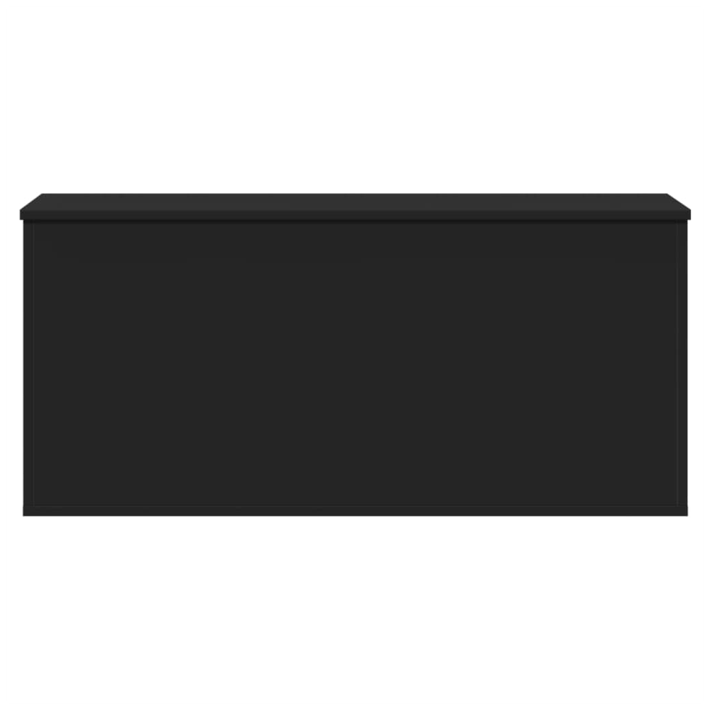 vidaXL Storage Box Black 100x42x46 cm vidaXL Engineered Wood - Uncategorized Storage Box