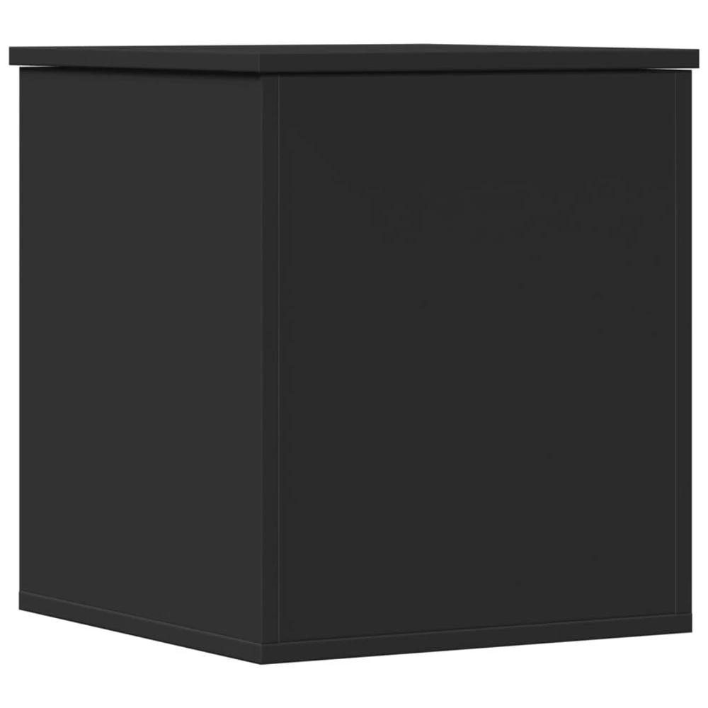 Storage Box Black 40x42x46 cm vidaXL Engineered Wood by vidaXL