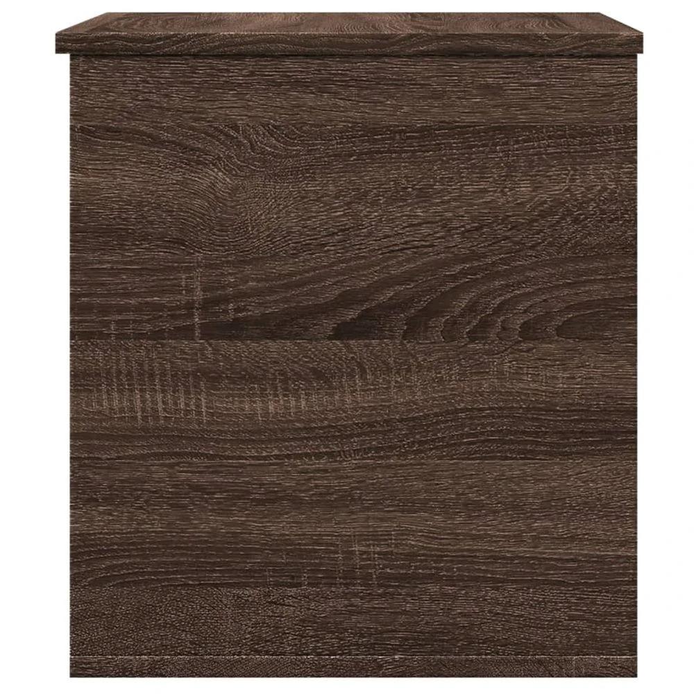 vidaXL Storage Box Brown Oak 60x42x46 cm vidaXL Engineered Wood - Uncategorized Storage Box