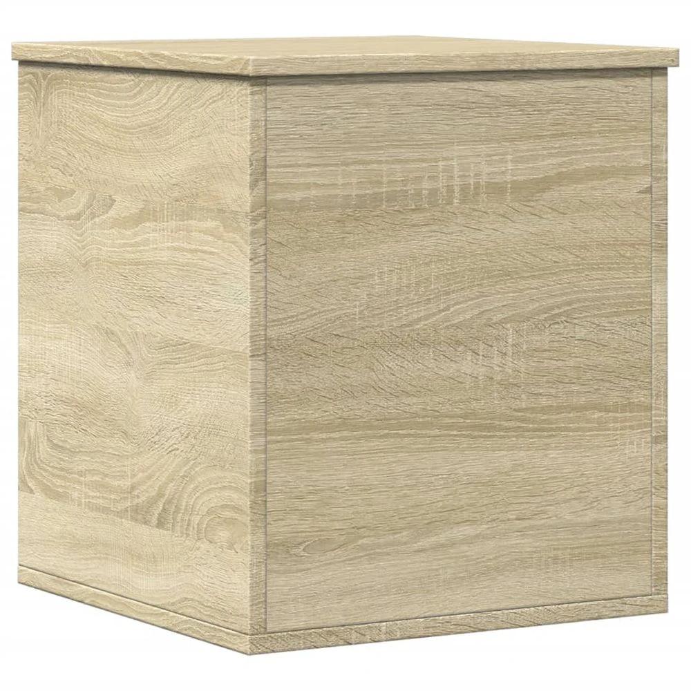 vidaXL Storage Box Sonoma Oak 40x42x46 cm vidaXL Engineered Wood - Uncategorized Storage Box