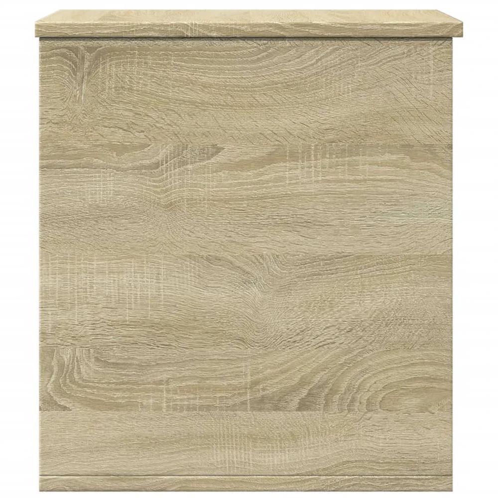 vidaXL Storage Box Sonoma Oak 40x42x46 cm vidaXL Engineered Wood - Uncategorized Storage Box