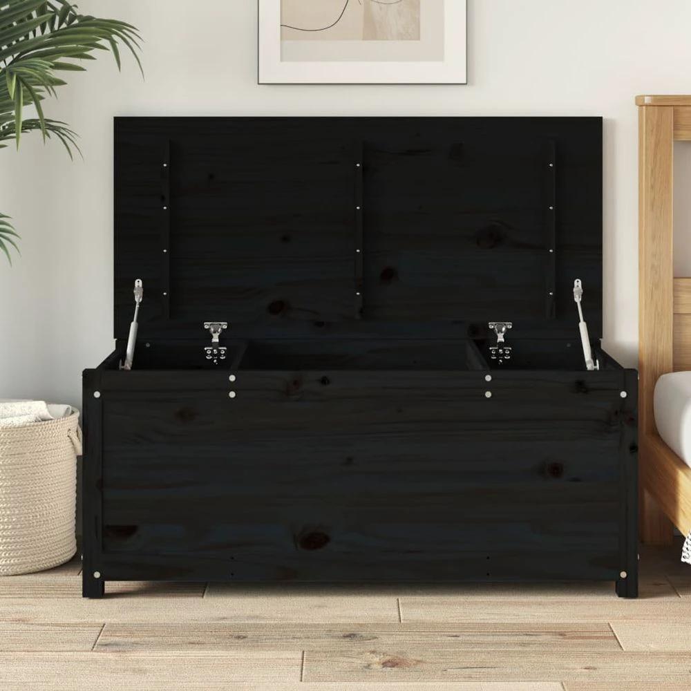 vidaXL Storage Box 80x40x45.5 cm vidaXL Solid Wood Pine - Uncategorized Storage Box