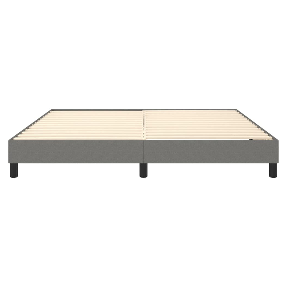 vidaXL Bed Frame Dark Grey 180x200 cm vidaXL Super King Fabric - Uncategorized Super King Size