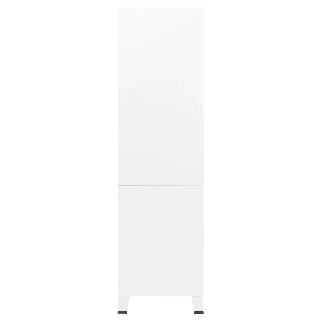 vidaXL Industrial Wardrobe Black 90x50x180 cm Metal by vidaXL