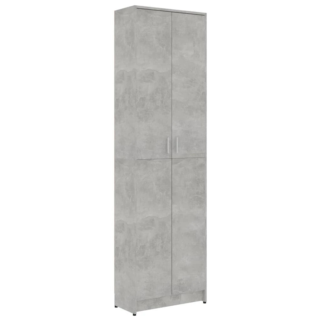 vidaXL Hallway Wardrobe Smoked Oak 55x25x189 cm Engineered Wood by vidaXL