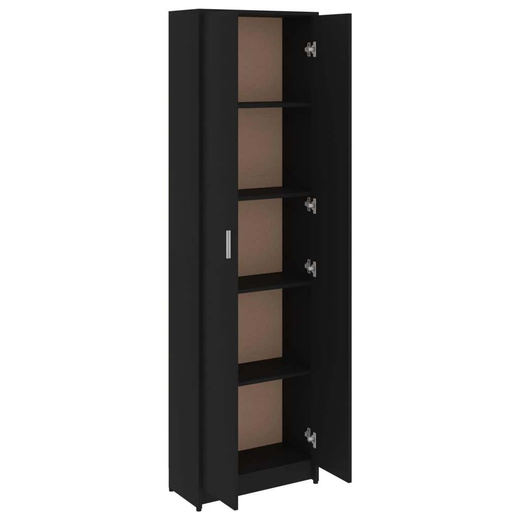 vidaXL Hallway Wardrobe Smoked Oak 55x25x189 cm Engineered Wood by vidaXL