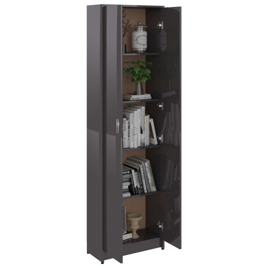 vidaXL Hallway Wardrobe Smoked Oak 55x25x189 cm Engineered Wood - Wardrobe