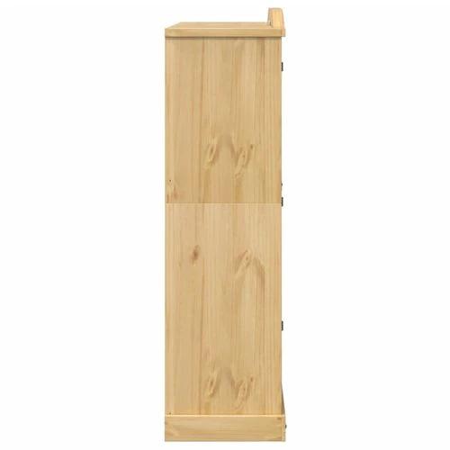 vidaXL Wardrobe Corona 151.5x52x186 cm Solid Wood Pine by vidaXL