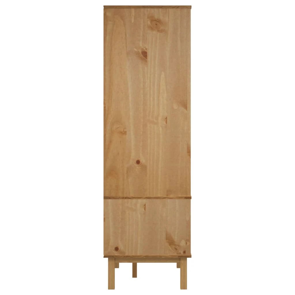 vidaXL Wardrobe OTTA 76.5x53x172 cm Solid Wood Pine - Wardrobe