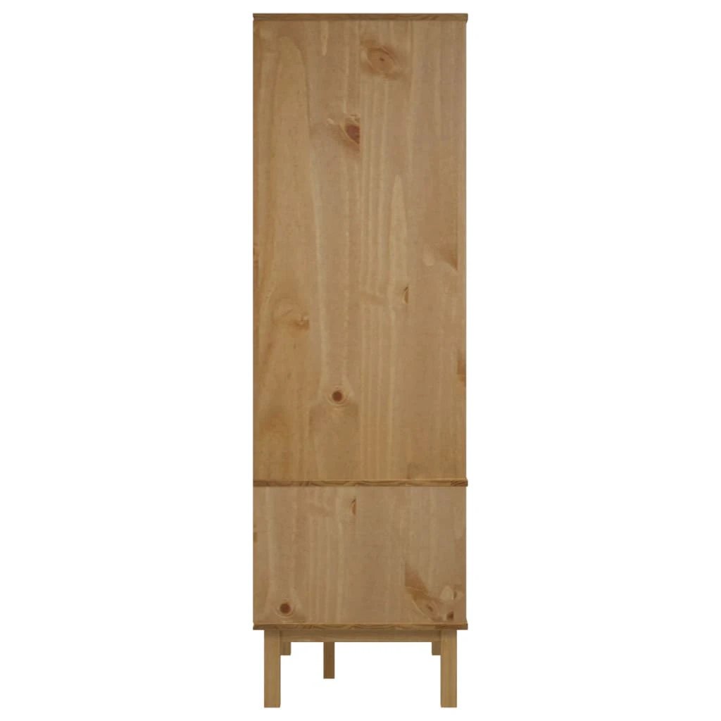 vidaXL Wardrobe OTTA 76.5x53x172 cm Solid Wood Pine - Wardrobe