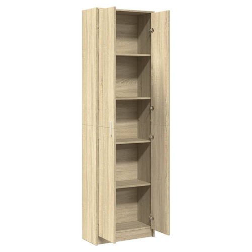 vidaXL vidaXL Hallway Wardrobe Sonoma Oak 55x25x189 cm Engineered Wood - Wardrobe