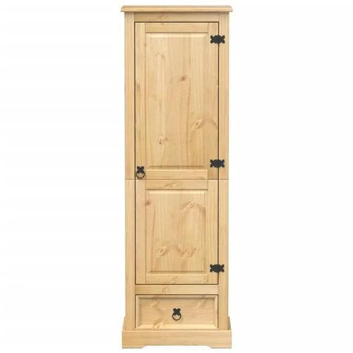 vidaXL Wardrobe Corona 55x38x170 cm Solid Wood Pine - Wardrobe