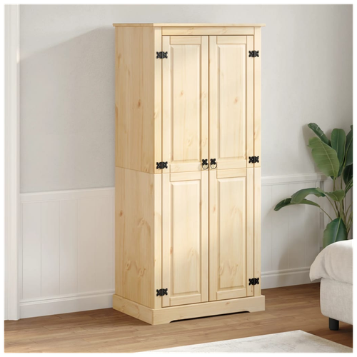vidaXL vidaXL Wardrobe Corona 76x50x170 cm Solid Wood Pine - Wardrobe