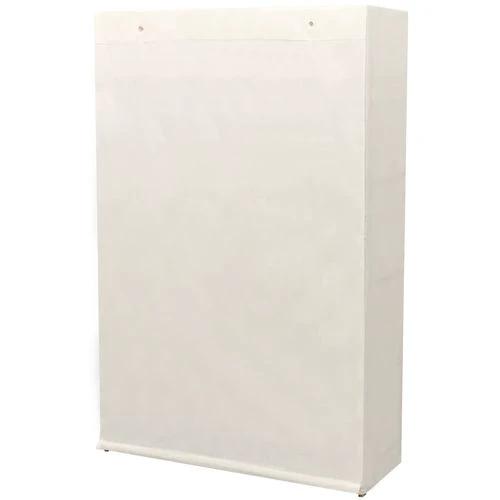 vidaXL Wardrobe Fabric and Pinewood 110x40x170 cm - Wardrobe