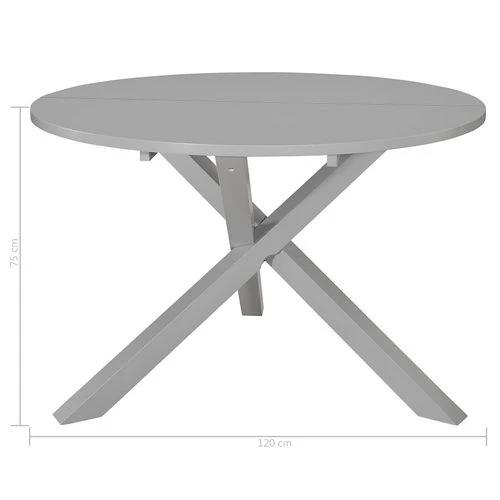 vidaXL Dining Table White 120x75 cm MDF by vidaXL