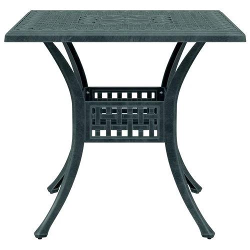 vidaXL Garden Table Bronze 80x80x75 cm Cast Aluminium by vidaXL