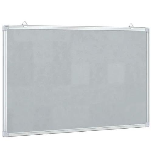 vidaXL Magnetic Whiteboard 40x30x1.7 cm Aluminium Frame Magnetic Surface For Home And Office - Whiteboard