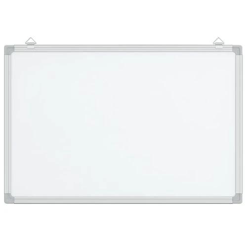 VidaXL Magnetic Whiteboard 40x30x1.7 cm Aluminium Frame Magnetic Surface For Home And Office by vidaXL