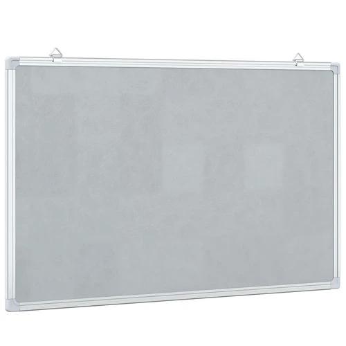 vidaXL Magnetic Whiteboard 40x30x1.7 cm Aluminium Frame Magnetic Surface For Home And Office - Whiteboard