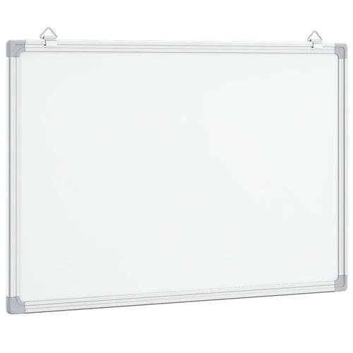 VidaXL Magnetic Whiteboard 40x30x1.7 cm Aluminium Frame Magnetic Surface For Home And Office by vidaXL