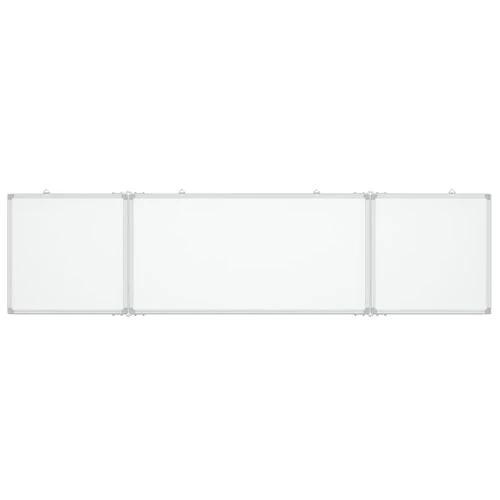 vidaXL Whiteboard 160x40x1.7cm Magnetic Office - Whiteboard