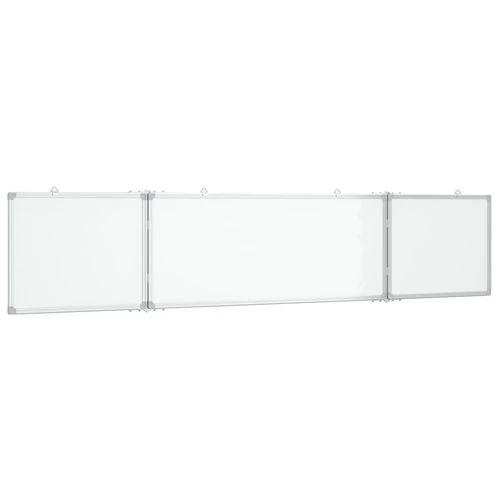 VidaXL Whiteboard 160x40x1.7cm Magnetic Office by vidaXL