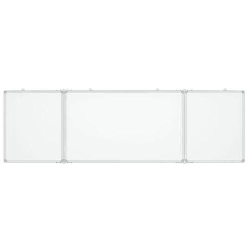 VidaXL Whiteboard 160x40x1.7cm Magnetic Office by vidaXL