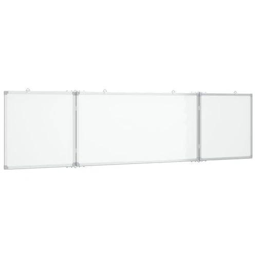 vidaXL Whiteboard 160x40x1.7cm Magnetic Office - Whiteboard