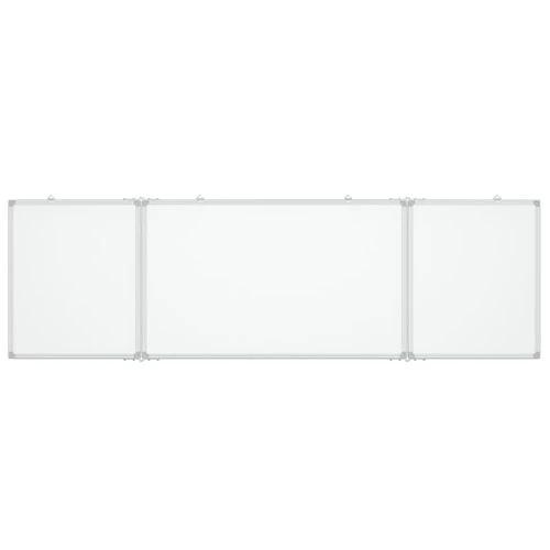 vidaXL Whiteboard 160x40x1.7cm Magnetic Office - Whiteboard