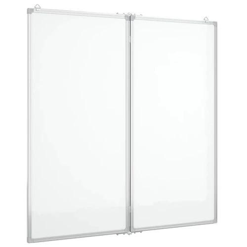 vidaXL Whiteboard 80x80x1.7 cm Magnetic For Home by vidaXL