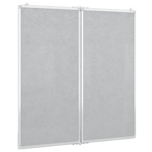 vidaXL Whiteboard 80x80x1.7 cm Magnetic For Home by vidaXL