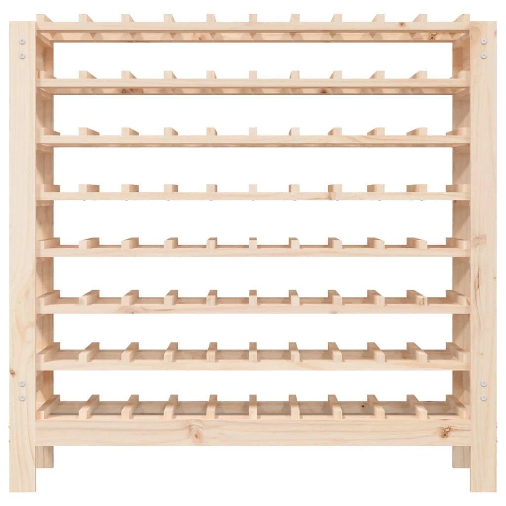 vidaXL Wine Rack 109.5x30x107.5 cm Solid Wood Pine by vidaXL