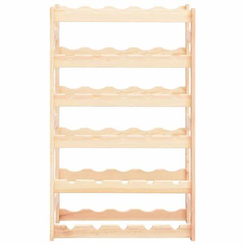 Wine Rack for 30 Bottles Pinewood by vidaXL
