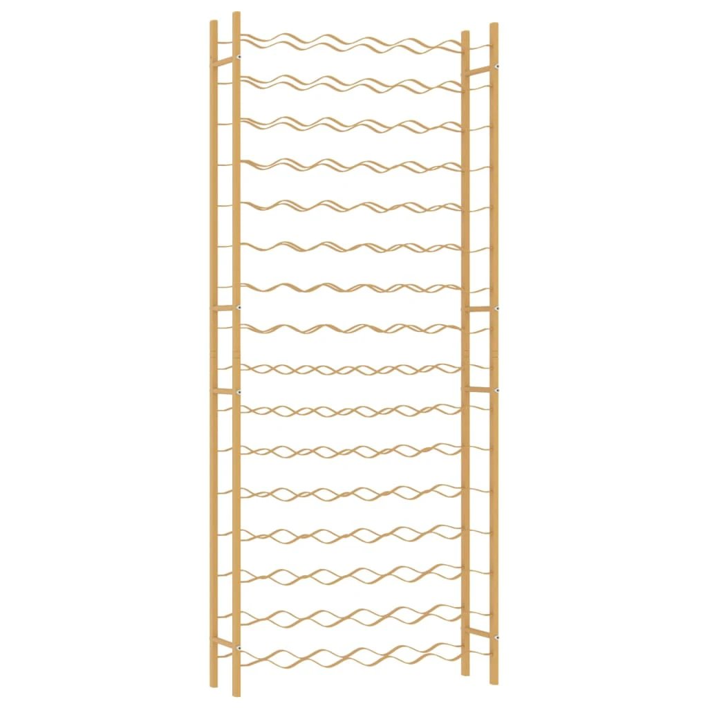 vidaXL Wine Rack for 48 Bottles White Metal by vidaXL