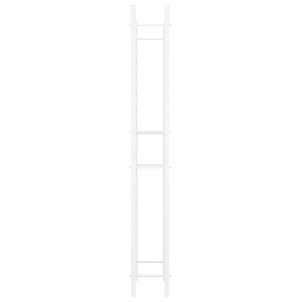 vidaXL Wine Rack for 48 Bottles White Metal - Wine Rack