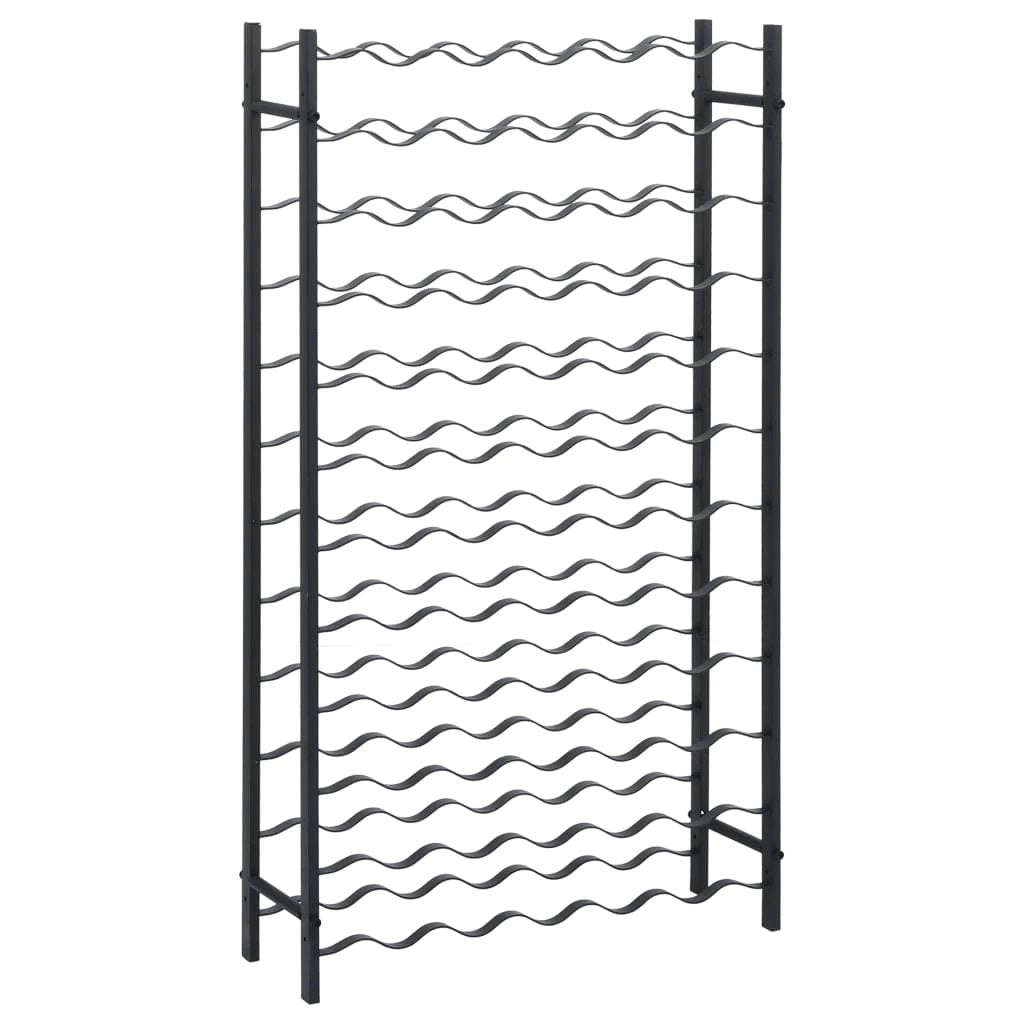 vidaXL Wine Rack for 48 Bottles White Metal - Wine Rack