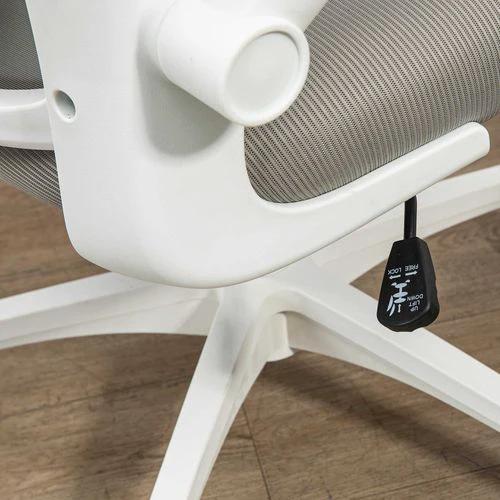 Vinsetto Mesh Office Chair with Headrest, 4D Lumbar Support, Flip-up Arm by Vinsetto
