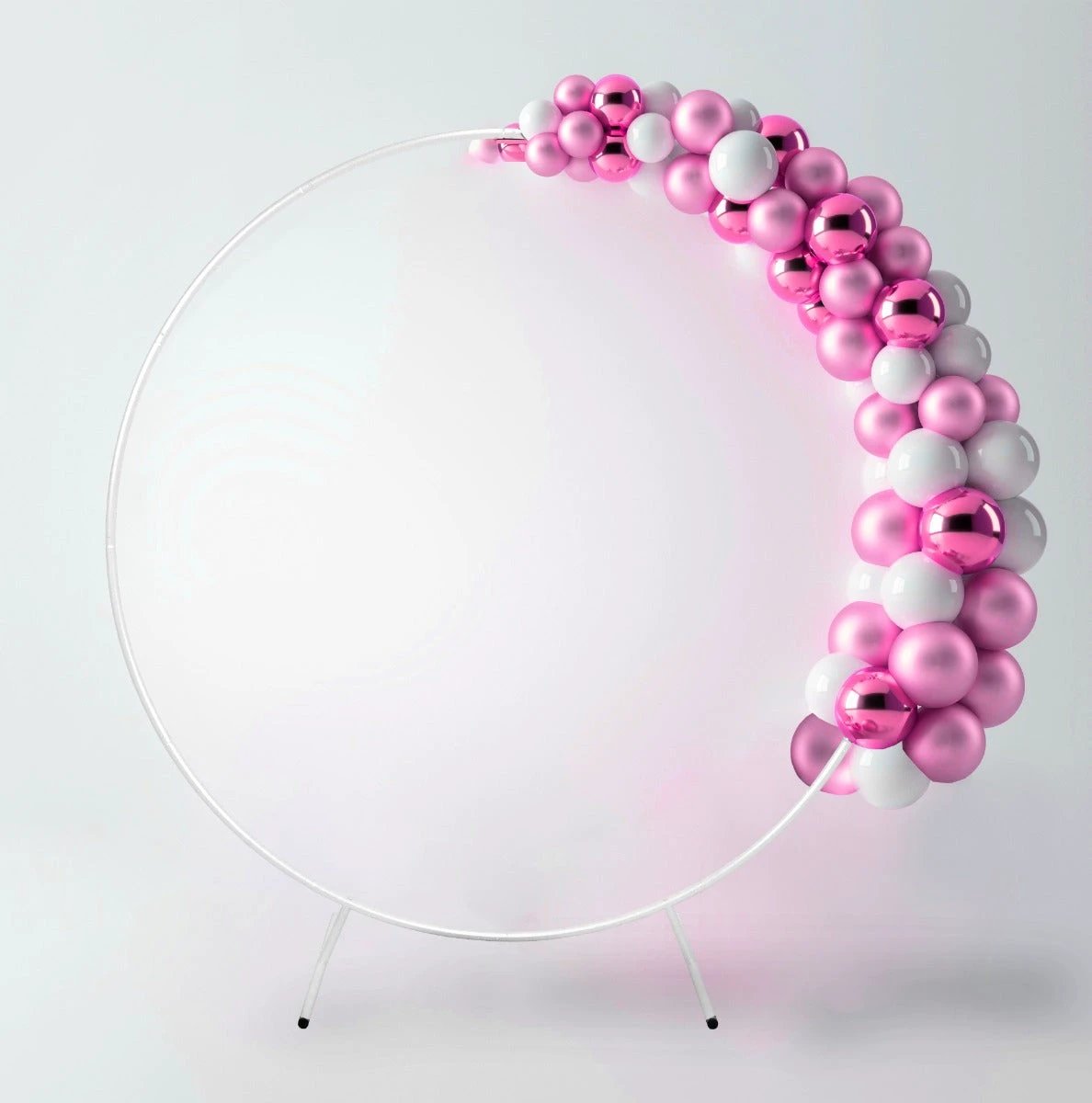 Wedding Moongate 200cm - White by Monster Shop
