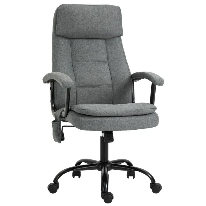 modern office chair grey with armrests