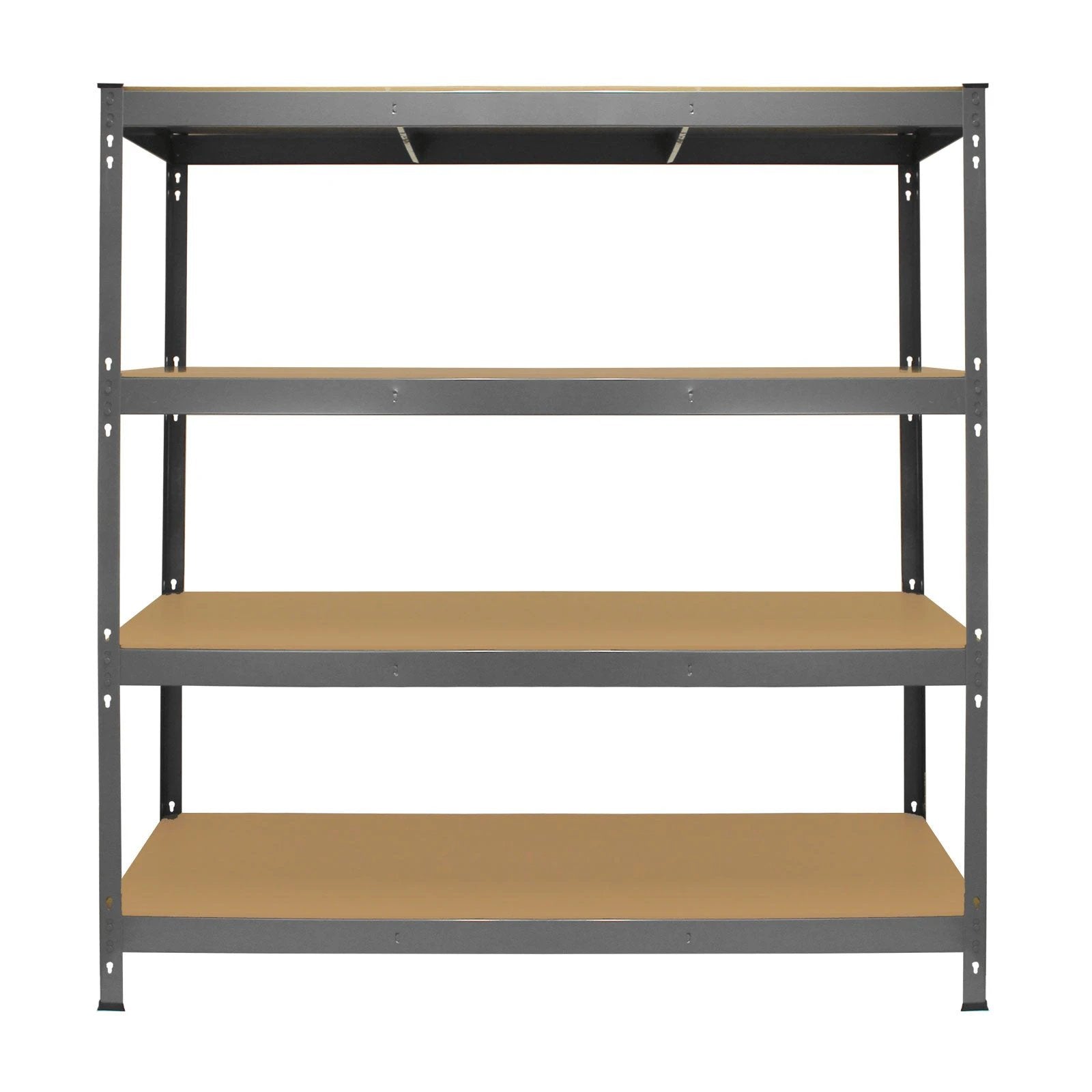 Monster Shop Monster Racking Q-Rax Heavy Duty Storage Shelving, 160cm W, 60cm D, Grey -