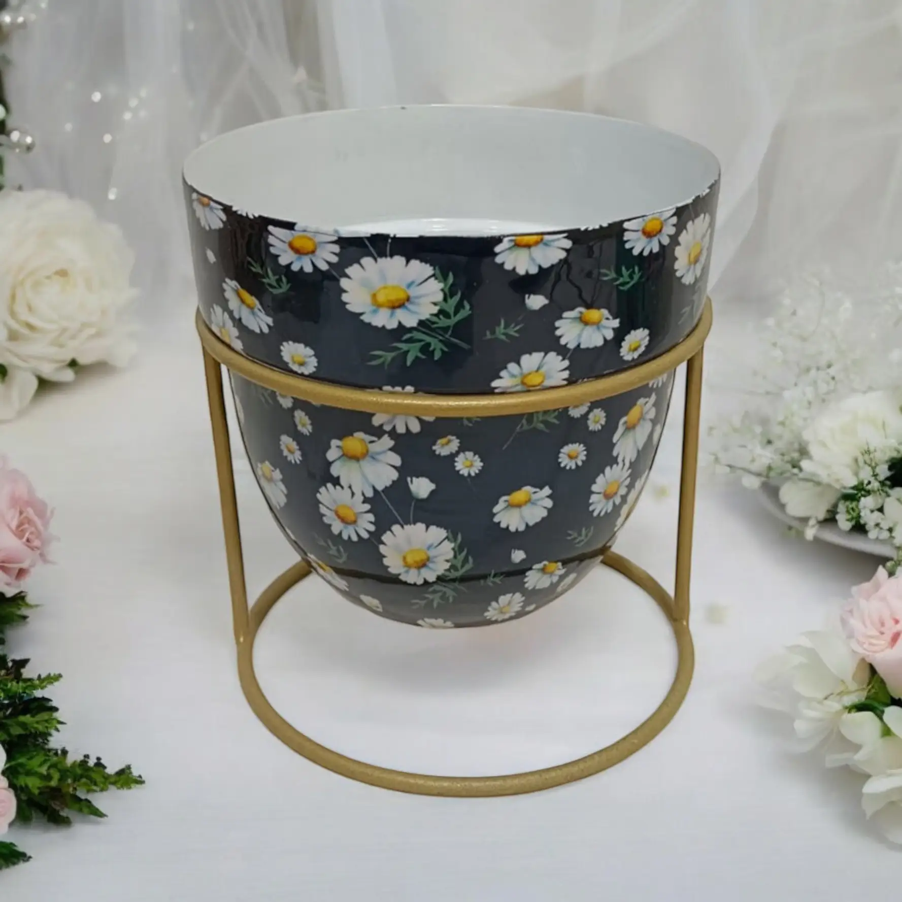 MSL 13CM PLANTER ON STAND - Planters