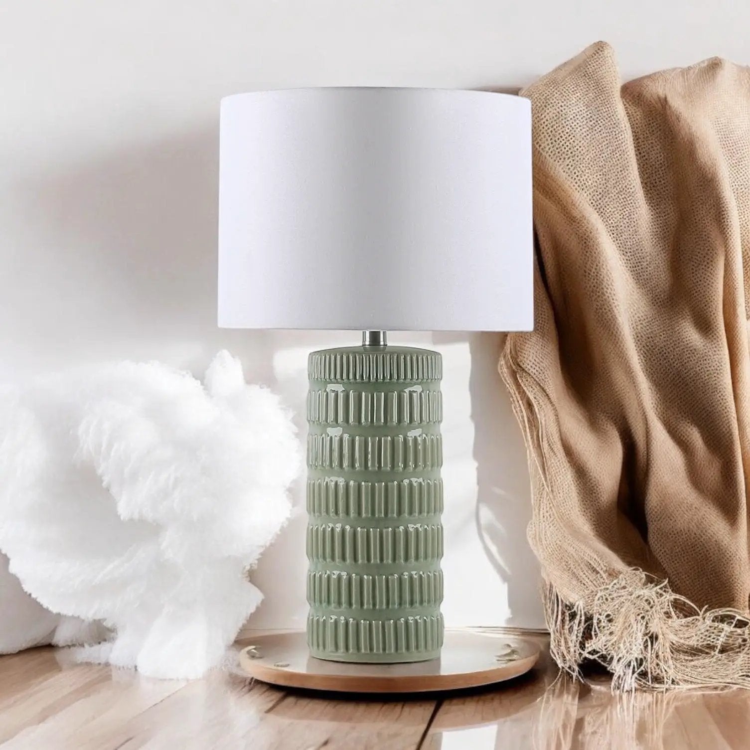 MSL 43CM LAMP AND SHADE - Lamp