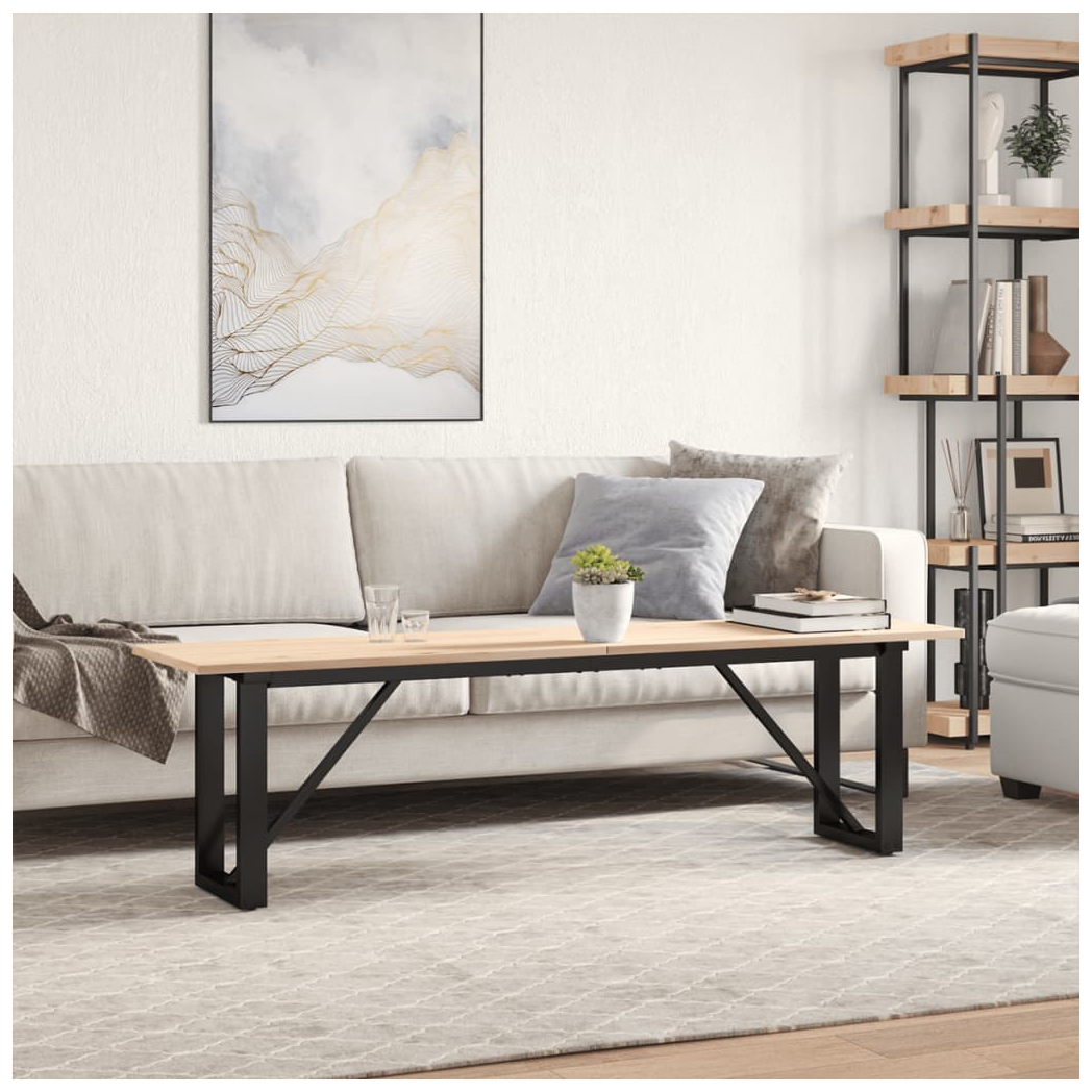 VidaXL Coffee Table 160x40x45 O Frame Home by vidaXL